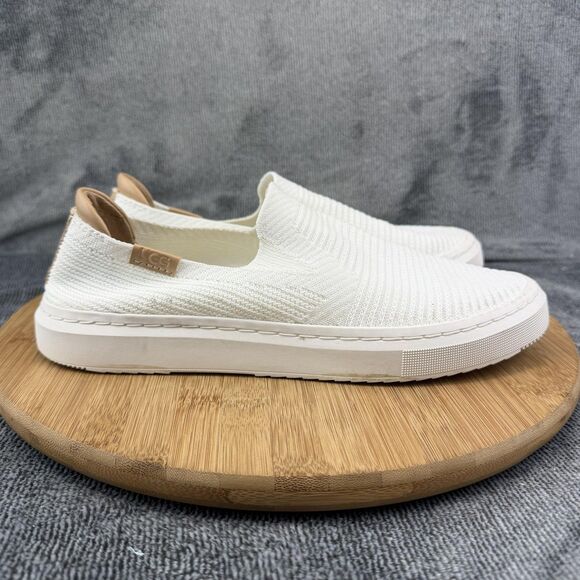 UGG Shoes - UGG White and Tan Sneakers